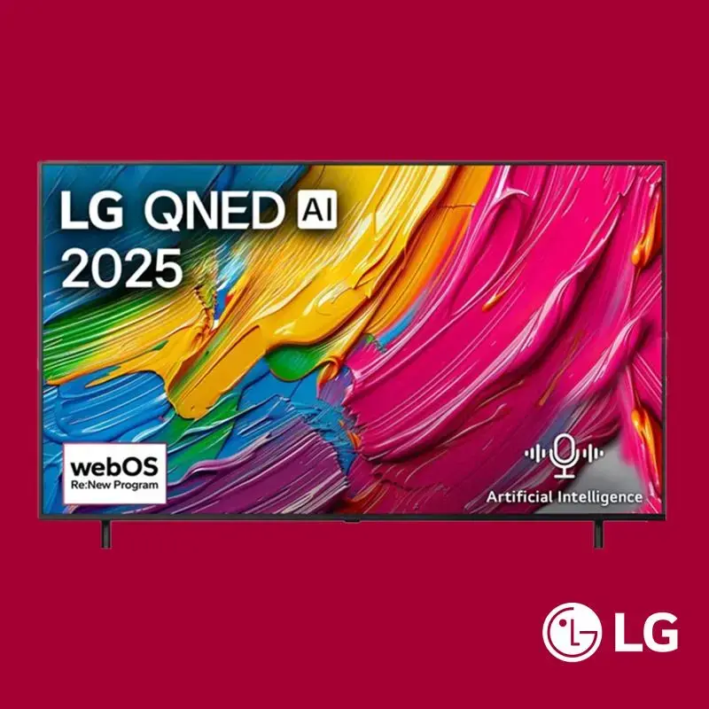 LG TV QNED 75 Inch QNED80T6B 4K Smart